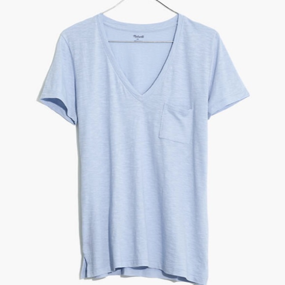 Madewell Cotton V-Neck Tee